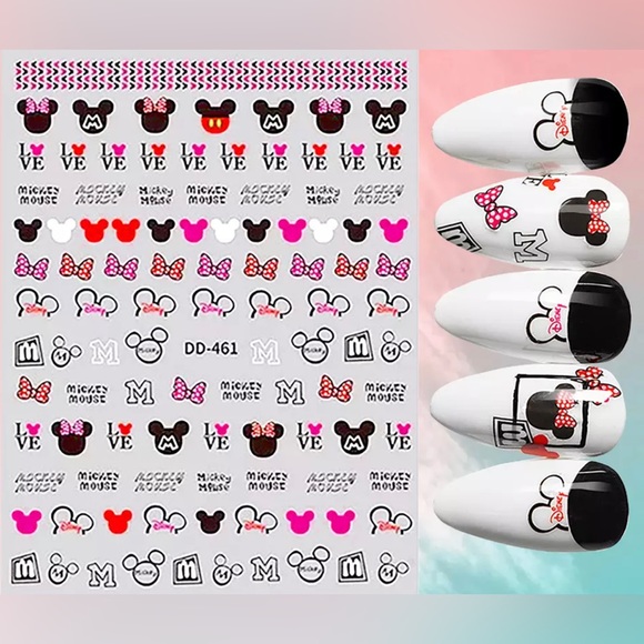 Other - $.50 VALENTINES NAIL STICKER SHEET. NEW. $.50 WITH ANY ORDER OF $10 OR MORE.